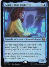 April O'Neil, Hacktivist 0029 Teenage Mutant Ninja Turtles MTG Foil NM