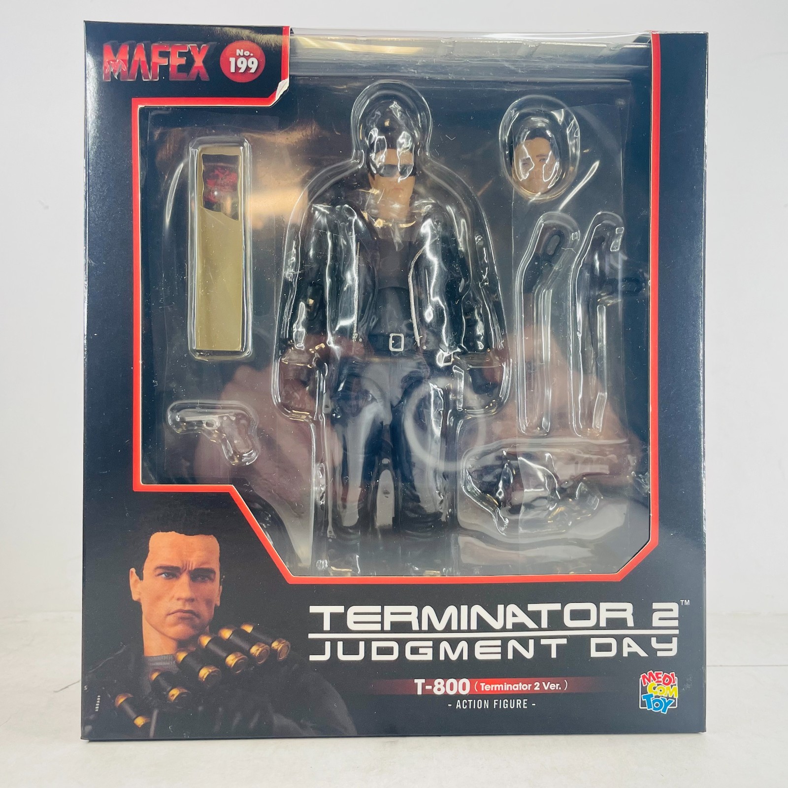 The Terminator 2 Judgment Day Arnold Schwarzenegger T-800 Figures Toys Gift