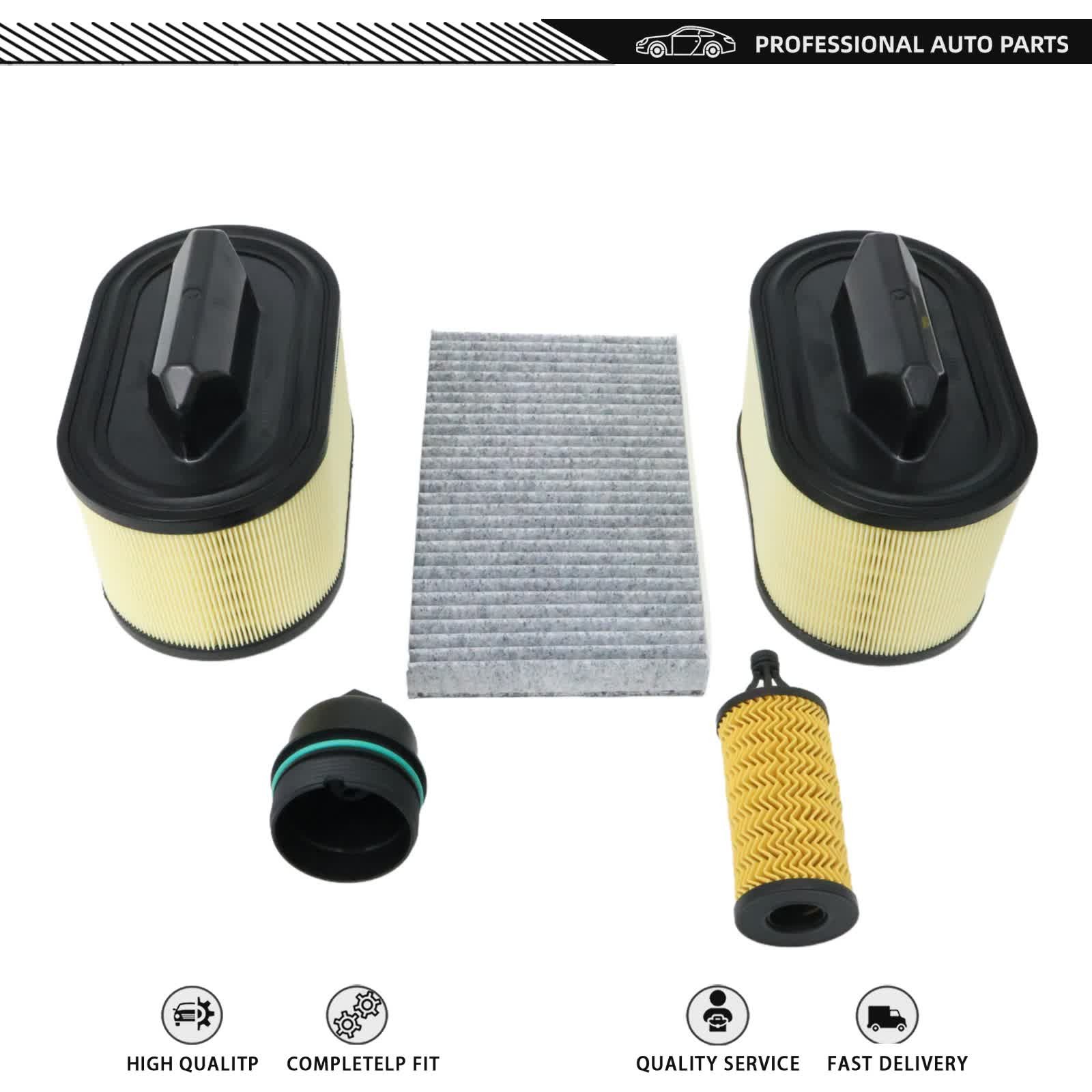 NEW For Maserati Quattroporte GT Modena S Q4 Diesel GTS Engine Air Filter Kit