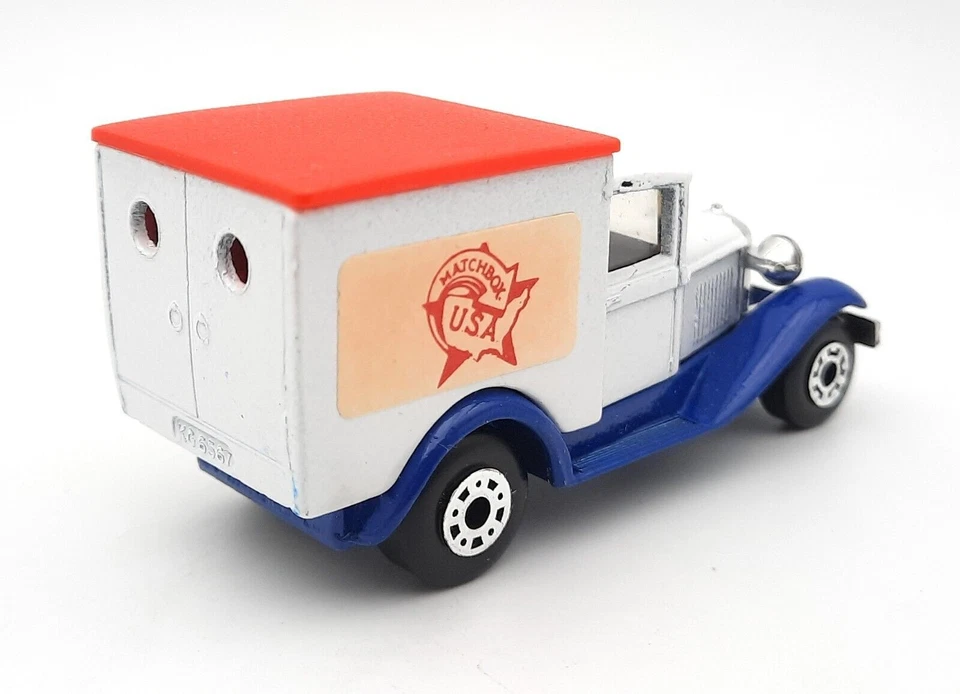 Matchbox Superfast MB38 Ford Model A Matchbox USA bianco. Base di Macao.... - Immagine 4 di 4