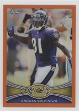 2012 Topps Chrome Retail Orange Refractor Anquan Boldin #83 3v8