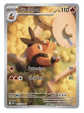 Carte Pokémon Grotichon AR WHT 097/086 EV10.5 Flamme Blanche FR NEUVE
