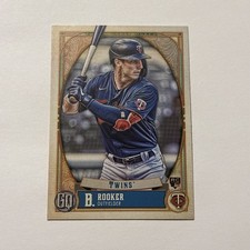 Brent Rooker 2021 Topps Gypsy Queen Rookie Card #77 Minnesota Twins. rookie card picture