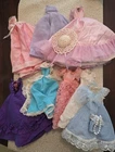 Barbie & Friends Clothing Dress Up Lot, Fancy Ball Gowns , Vintage Unbranded