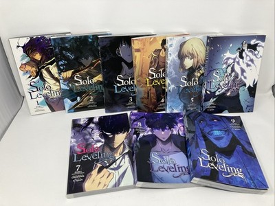 Solo Leveling #1-9 (Yen Press 2021) Manhwa Graphic Novel Chugong