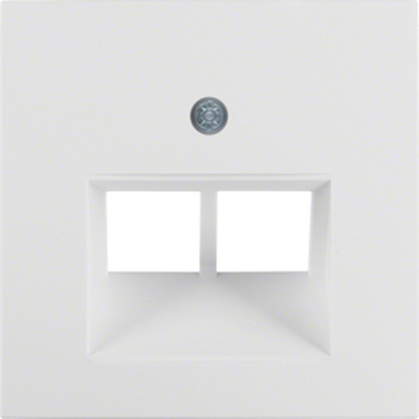 B.X MODULE WHITE SOCKET TILE 2X UAE SLANT S.1 14091909