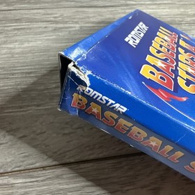 Nintendo NES Baseball Stars II 2 Box Game Authentic Tested