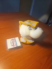 Disney Store Mini Bean Bag Plush Mrs. Potts 7" Beauty and Beast Movie