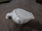Antique Porcelain White Bed Pan Chamber Pot Urinal Vintage Planter excellent — photo 3