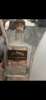 Jack Daniel s Single Barrel Tennessee Whiskey Bottle Clear Brown Distillery
