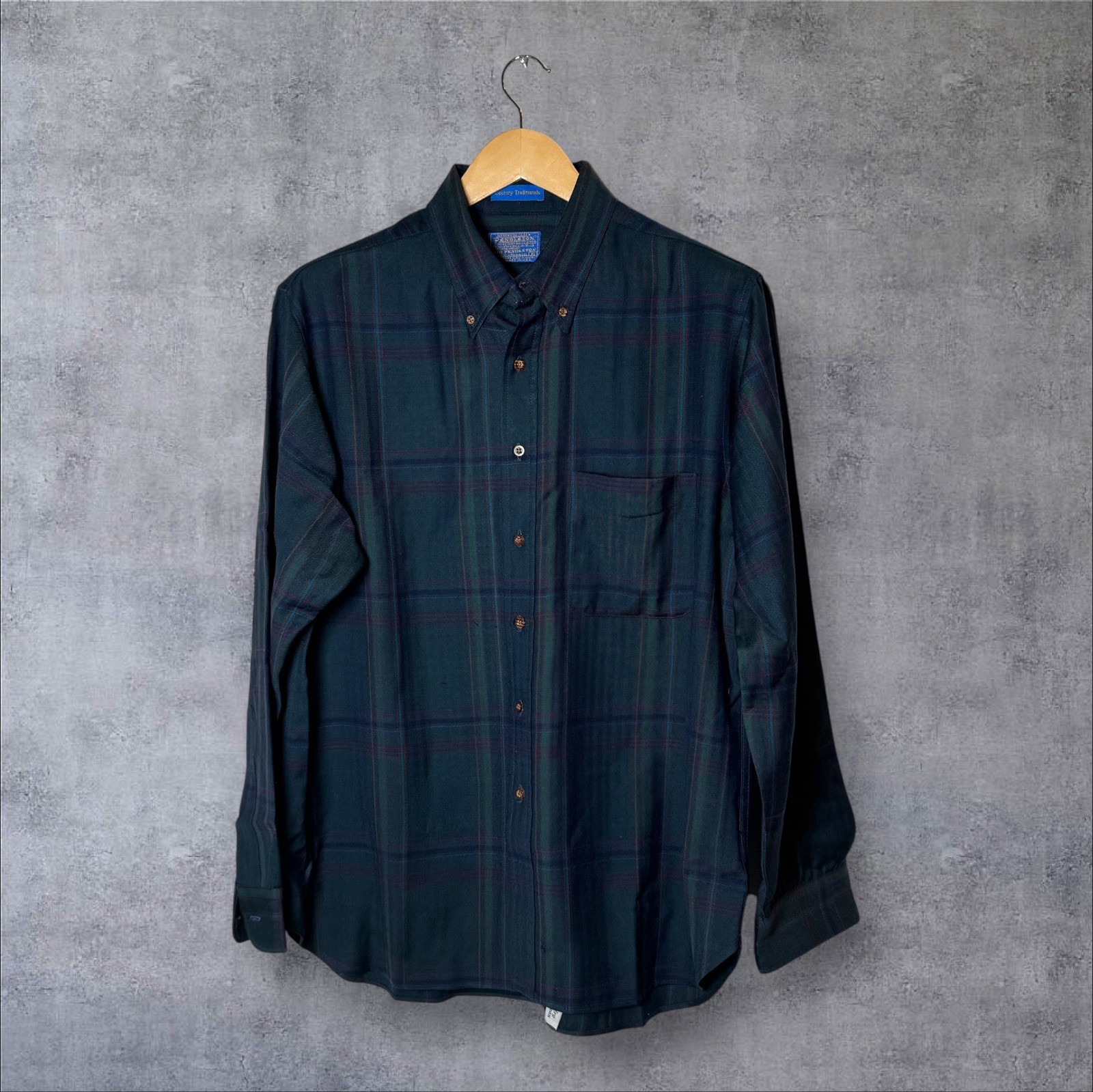 PENDLETON Checkered Plaid Country Traditionals XL… - image 1