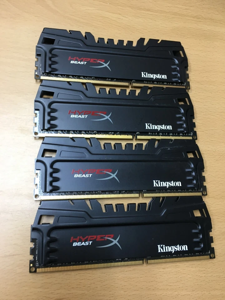 32GB Kit (4x 8GB) DDR3 Kingston HyperX Beast 2133MHz CL11 1.65v KHX16C9T3K4/32X - Image 2 of 2