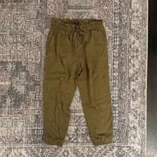 Banana Republic Women  s Jogger Pants Size M Green, Excellent Condition