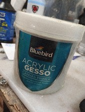 BLUEBIRD Professional Heavy Gesso Primer for Acrylic Painting 800 G, 9134