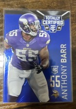 2014 Panini Totally Certified - Anthony Barr #130 Platinum Blue /50 (RC)