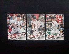2017 Topps Complete Set Alex Bregman RC Image Variation, Series 1 RC & Update RC