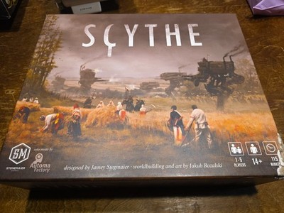 Stonemaier Games Scythe Board Game - STM600 New Has Corner Damage 