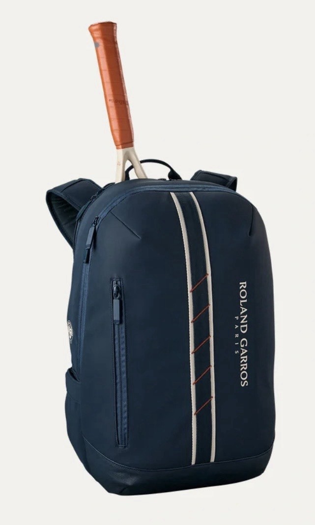 WILSON Roland Garros 2025 French Open Tennis Backpack Dark Navy