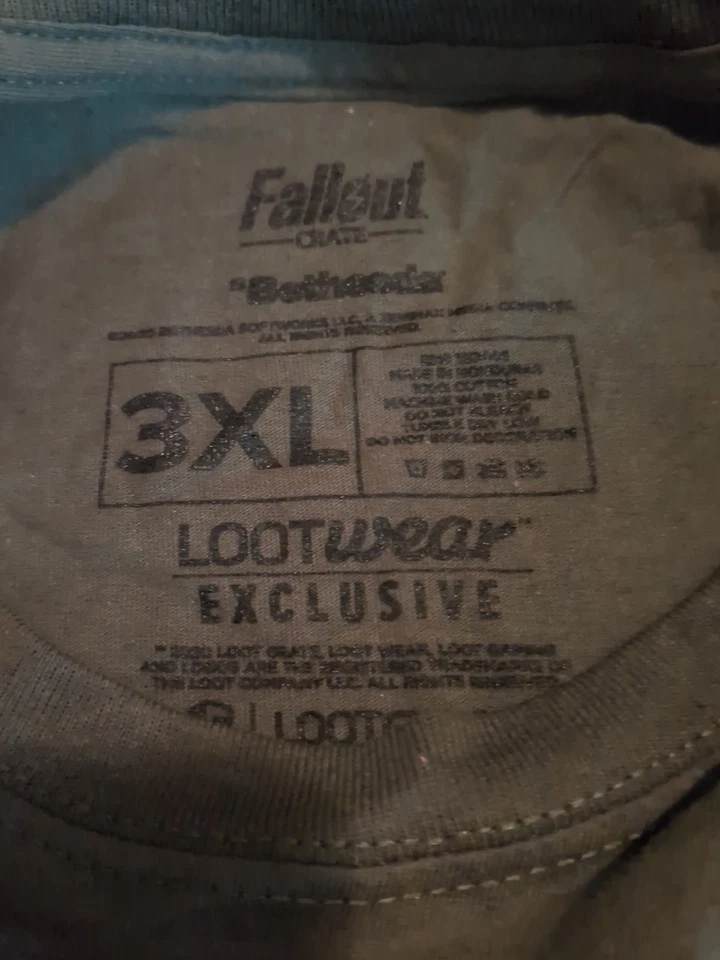 Camiseta Fallout Mysterious Stranger Verde Oscuro Unisex Talla 3XL NUEVA Foto 3 de 3