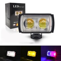 Leichte Montage Motorrad Nebellichter LED 12V 32V Spritzwasserschutz