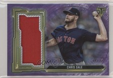 2020 Topps Triple Threads Single Jumbo Relics Amethyst 14/27 Chris Sale 0c6