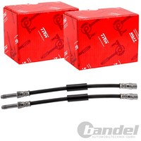 2X TRW BremsschlÄUche Hinten Beidseitig Passend FüR BMW 5 6 | PHB2023