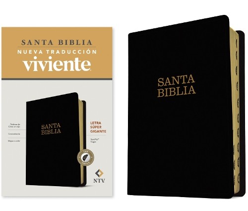 Tyndale Santa Biblia Ntv, Letra Super Gigante (Сенти (в кожаном переплете) (ИМПОРТ из Великобритании)