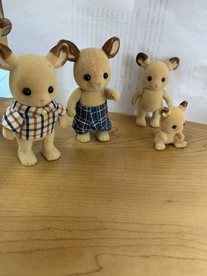 Lot Of 90 Pieces Epoch Calico Critters Furniture, Clothing, Cups, & Figures, Etc