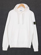 STONE ISLAND Pullover Hoodie Sweatshirt Men Size L VR3760