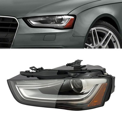 Xenon Hid Headlight Assembly for 2013-2016 A4 Quattro Allroad Left Side Non-AFS