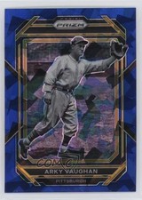 2023 Panini Prizm Blue Ice Prizm Arky Vaughan #222 HOF 2b2