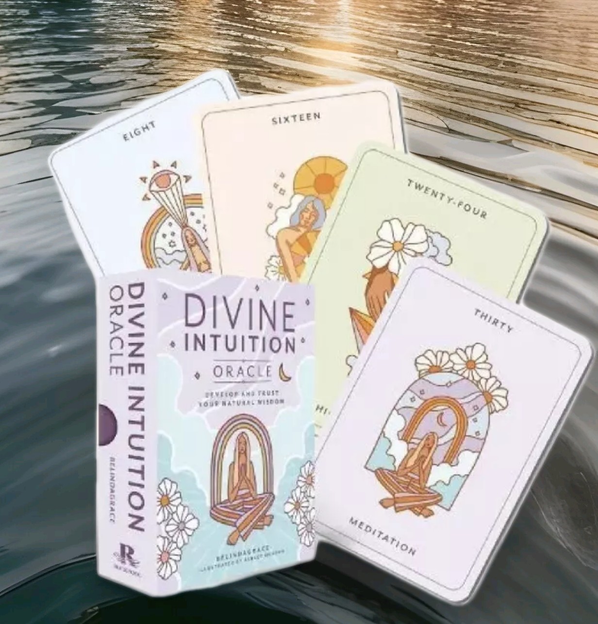 BRAND NEW! DIVINE INTUITION ORACLE: 55 CARDS & GUIDEBOOK BY BELINDA GRACE