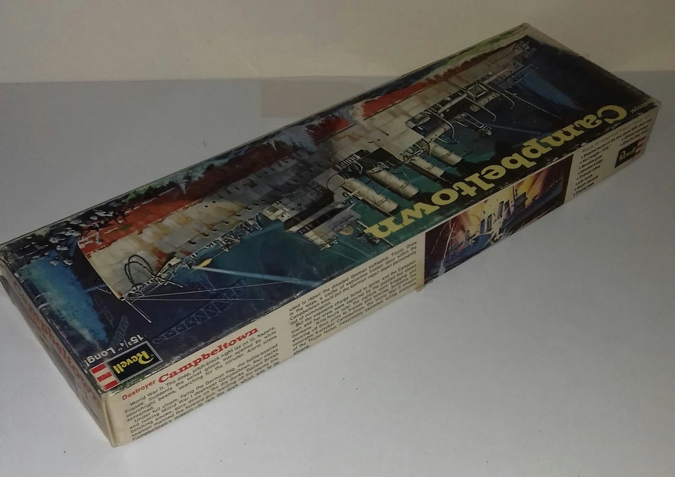 DESTROYER CAMPBELTOWN KIT REVELL H-450 LEGGI NOTE - Immagine 2 di 4