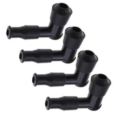 4Pcs Spark Plug Cap 90 Degree Waterproof for 70cc 90cc Dirt Bike Motorcycle ATV