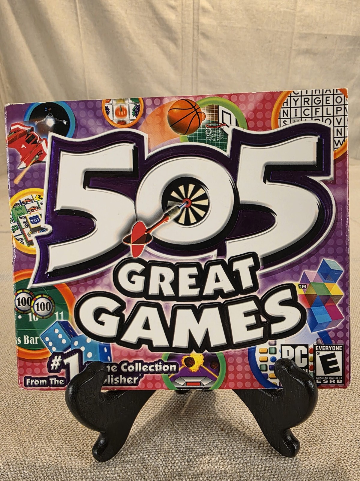 505 Great Games PC Game Collection Jewel Case Used