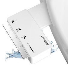 Bidet Fresh Water Dual Spray Kit Non Electric Toilet Seat Attachment Cold Wash