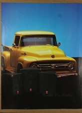 Fender Pro Audio Speakers & Yellow Ford F-100 Pickup Truck 1995 Ad