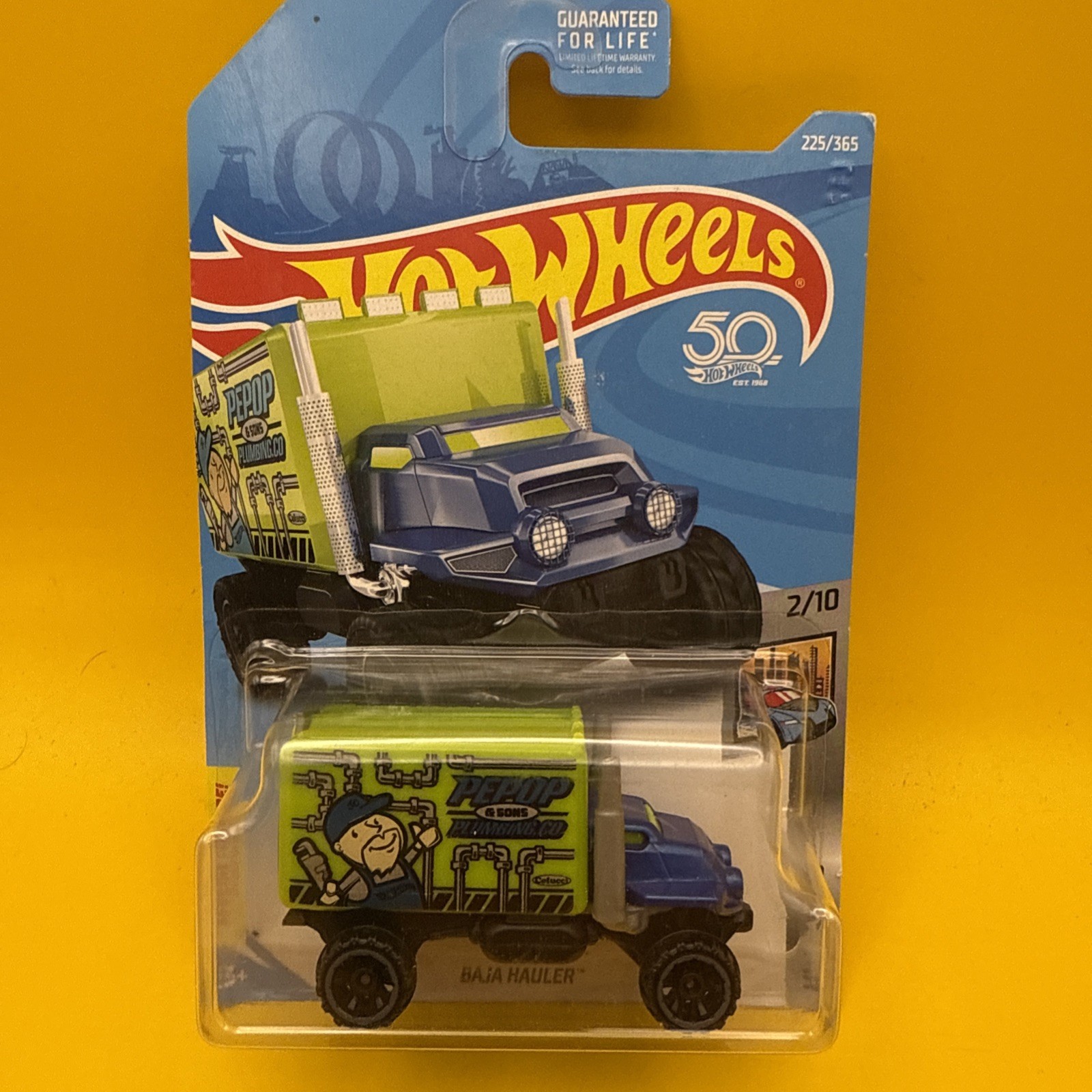 Hot Wheels HW Metro Baja Hauler 2/10 Blue Green