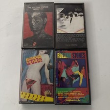 The Rolling Stones Cassette Lot Of 4