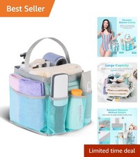 Lightweight 8-Pocket Shower Caddy - Waterproof and Quick Dry for All Activities