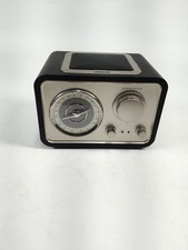 Crosley CR221 Vintage Style Retro AM/FM Tabletop Radio Black Works Great