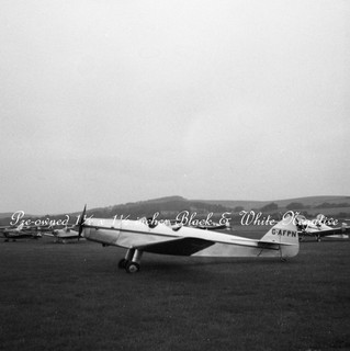 De Havilland DH.94 Moth Minor G AFPN 1960s B&W Negative Aviation Aircraft