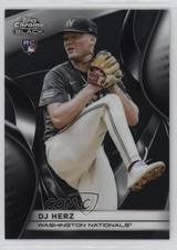 2025 Topps Chrome Black DJ Herz #67 1i3m