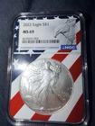 2022 $1 American Silver Eagle Dollar NGC MS69