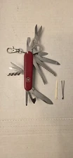 Vtg.Victorinox Rostfrei Swiss Army Knife, 15 Tools, Magnifying Glass