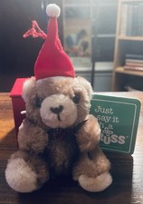 Russ Berrie  Co. Luv-Pet Bear Plush Toy   Handcrafted  Safe