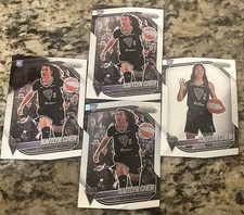 2025 Panini Prizm WNBA Kaitlyn Chen 4 RC Lot-Base,Silver Base,Variation Base