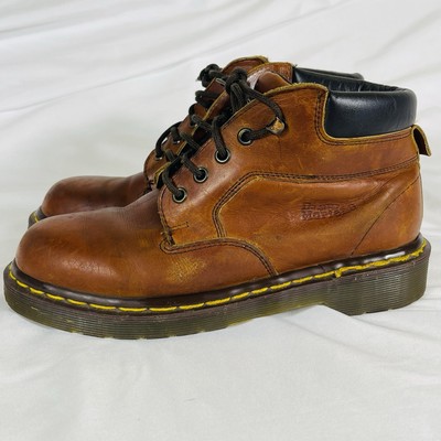 Vintage Doc Martens Ankle Boots Size 5 Brown 4- Eye England  A8173Z Dr.Martens
