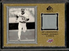 2001 SP Legendary Cuts Reggie Jackson Game Jersey #J-RJ Yankees