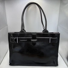 Furla Greta Tote - Black Leather With Bag